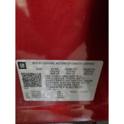 2020 CHEVROLET EQUINOX 2GNAXTEV1L6178122 59021705