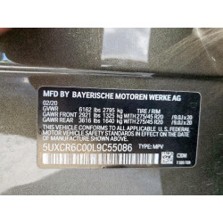 2020 BMW X5 5UXCR6C00L9C55086 62459675