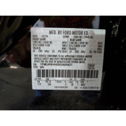 2025 FORD EXPLORER 1FMUK8HH0SGA60421 61981195
