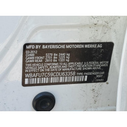 2012 BMW 5 SERIES