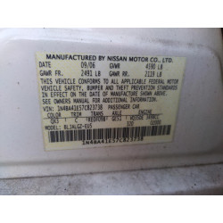 2007 NISSAN MAXIMA