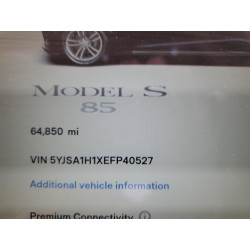 2014 TESLA MODEL S