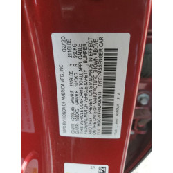 2020 HONDA ACCORD
