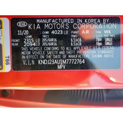 2021 KIA SOUL KNDJ23AU1M7772764 65158275