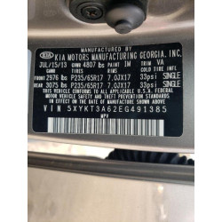 2014 KIA SORENTO