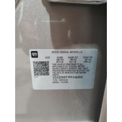 2023 CHEVROLET MALIBU 1G1ZD5ST7PF141003 66706595