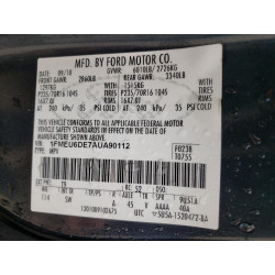 2010 FORD EXPLORER