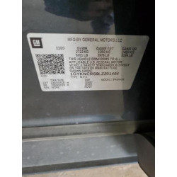 2020 CADILLAC XT5 1GYKNCRS9LZ201454 66019295