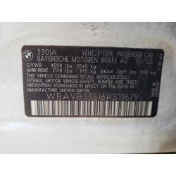 2006 BMW 3 SERIES