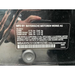2013 BMW 5 SERIES