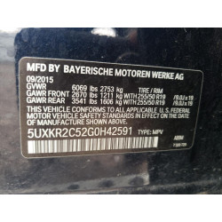 2016 BMW X5