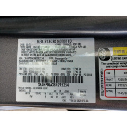 2011 FORD FUSION