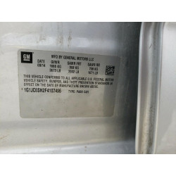 2015 CHEVROLET SONIC