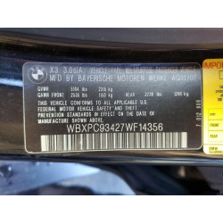 2007 BMW X3