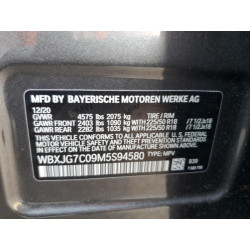 2021 BMW X1 WBXJG7C09M5S94580 68163215