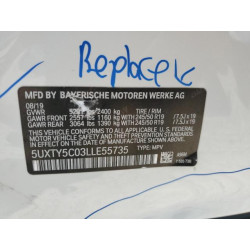 2020 BMW X3 5UXTY5C03LLE55735 69099245