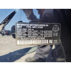 2020 BMW X4 5UX2V1C03LLE67896 66538225