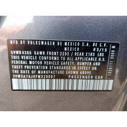 2015 VOLKSWAGEN JETTA