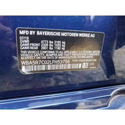 2020 BMW 3 SERIES WBA5R7C02LFH53756 70216675