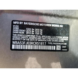 2024 BMW 5 SERIES WBA53FJ03RCR51817 68940965