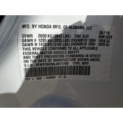 2020 HONDA PILOT