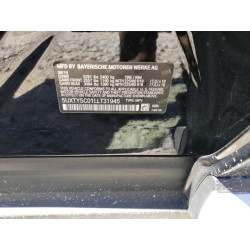 2020 BMW X3 5UXTY5C01LLT31945 55063245