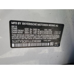 2020 BMW X3 5UXTY5C01LLE58388 69449515