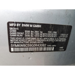 2016 BMW X6