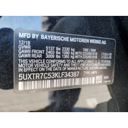 2019 BMW X3