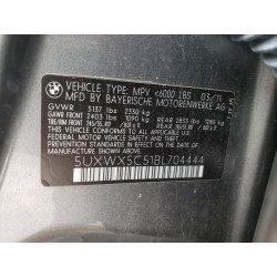 2011 BMW X3