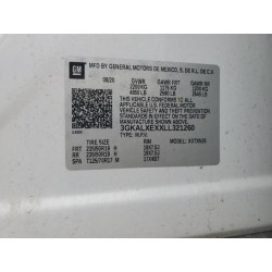2020 GMC TERRAIN 3GKALXEXXLL321260 81514385