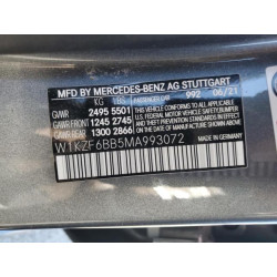 2021 MERCEDES-BENZ E-CLASS W1KZF6BB5MA993072 66582375
