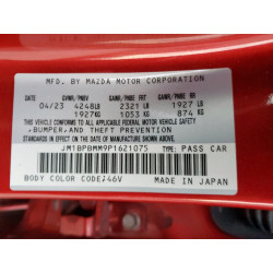 2023 MAZDA 3 JM1BPBMM9P1621075 82162965