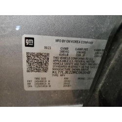 2024 CHEVROLET TRAX 2RS KL77LJE22RC063048 64480575