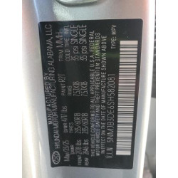 2025 HYUNDAI TUCSON 5NMJB3DE6SH582081 81057195