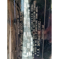 2021 KIA FORTE 3KPF34AD1ME334982 67142825