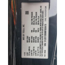 2021 TESLA MODEL 3 5YJ3E1EB6MF869479 71990415