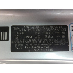 2010 KIA FORTE