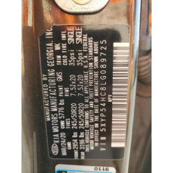 2020 KIA TELLURIDE 5XYP54HC8LG089725 80520495