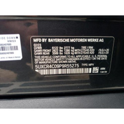 2023 BMW X5 5UXCR4C09P9R55275 84200955