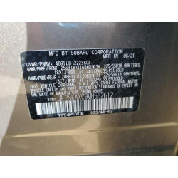 2021 SUBARU FORESTER JF2SKAXC9MH562612 71416215