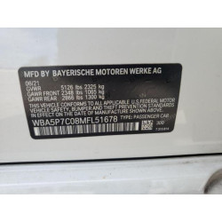 2021 BMW 3 SERIES WBA5P7C08MFL51678 80986515