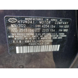 2023 HYUNDAI SONATA KMHL64JA9PA293956 82143655