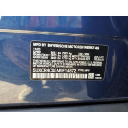 2021 BMW X5 5UXCR4C05M9F14872 81334075