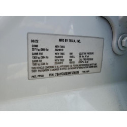 2022 TESLA MODEL Y 7SAYGAEE9NF536935 80548465