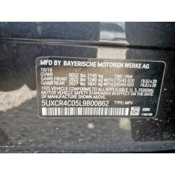 2020 BMW X5 5UXCR4C05L9B00862 80323735