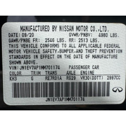 2021 INFINITI Q50 JN1EV7AP1MM701174 86128865