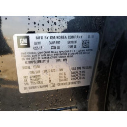 2021 CHEVROLET TRAILBLZR KL79MPSL9MB171719 81406235