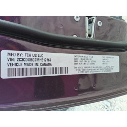 2021 DODGE CHARGER 2C3CDXBG7MH512767 80496845