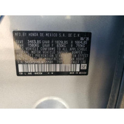 2020 HONDA FIT 3HGGK5H46LM720581 81883305